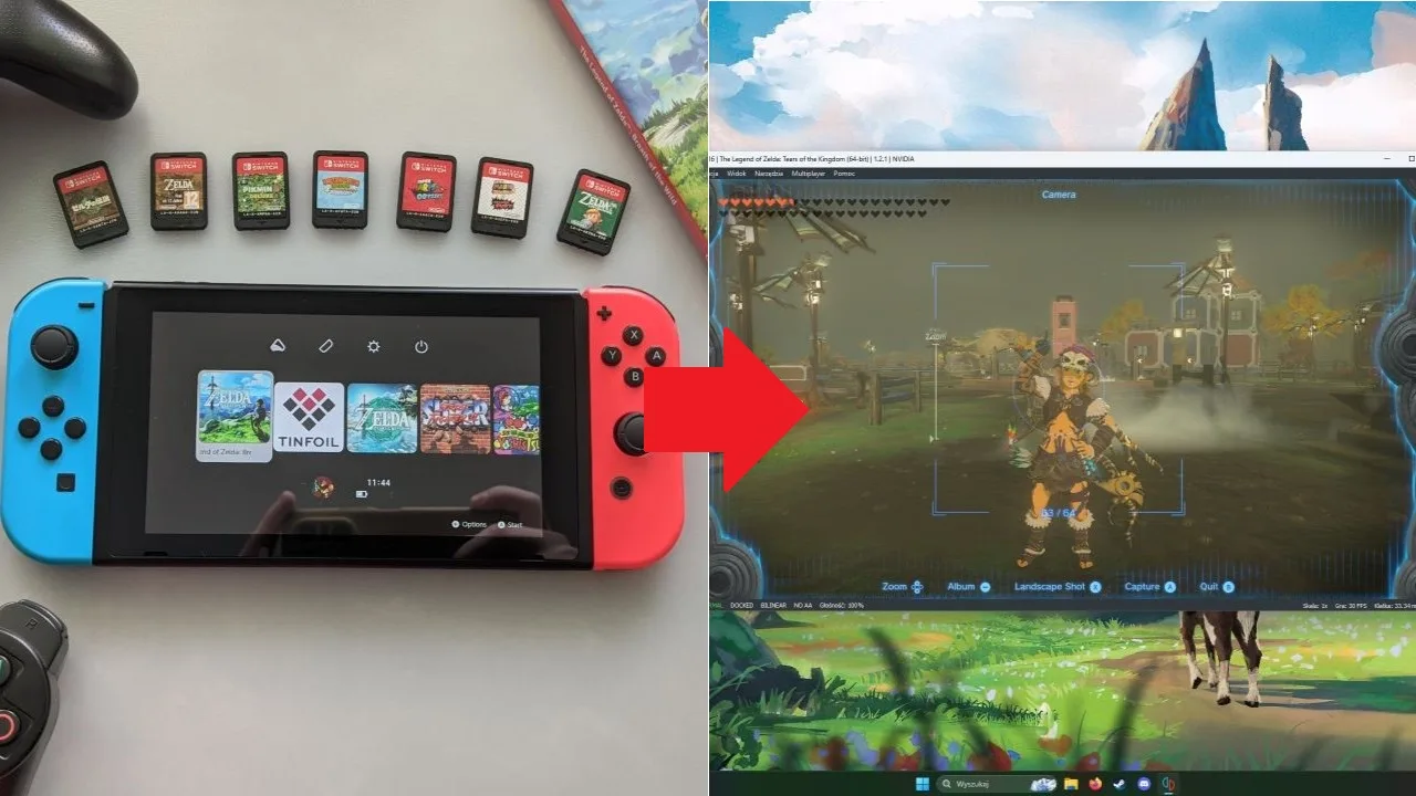 Emulatory Nintendo Switch na PC — poradnik Yuzu i Ryujinx
