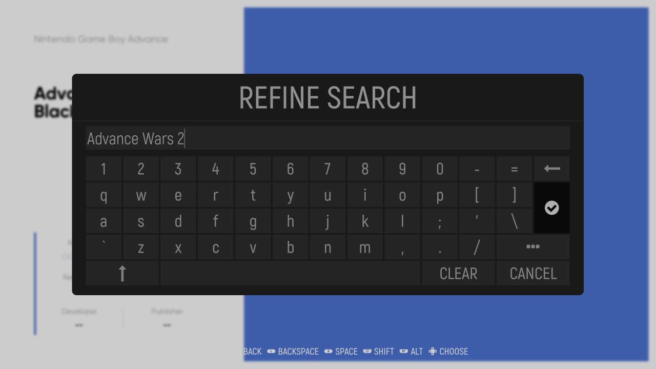 Refine Search