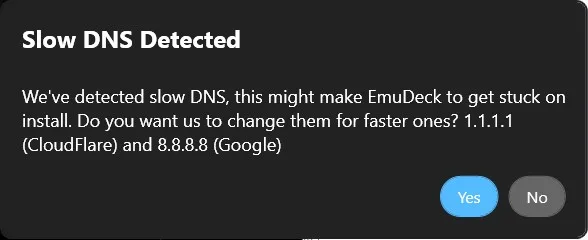 Slow DNS Detected