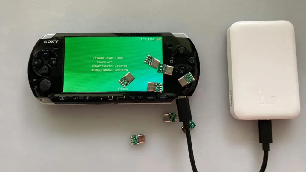 Jak dodać port USB-C do PSP 1000, 2000 i 3000 — Poradnik
