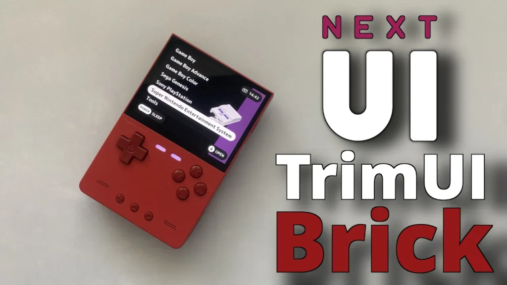 Jak zainstalować i skonfigurować system NextUI na TrimUI Brick