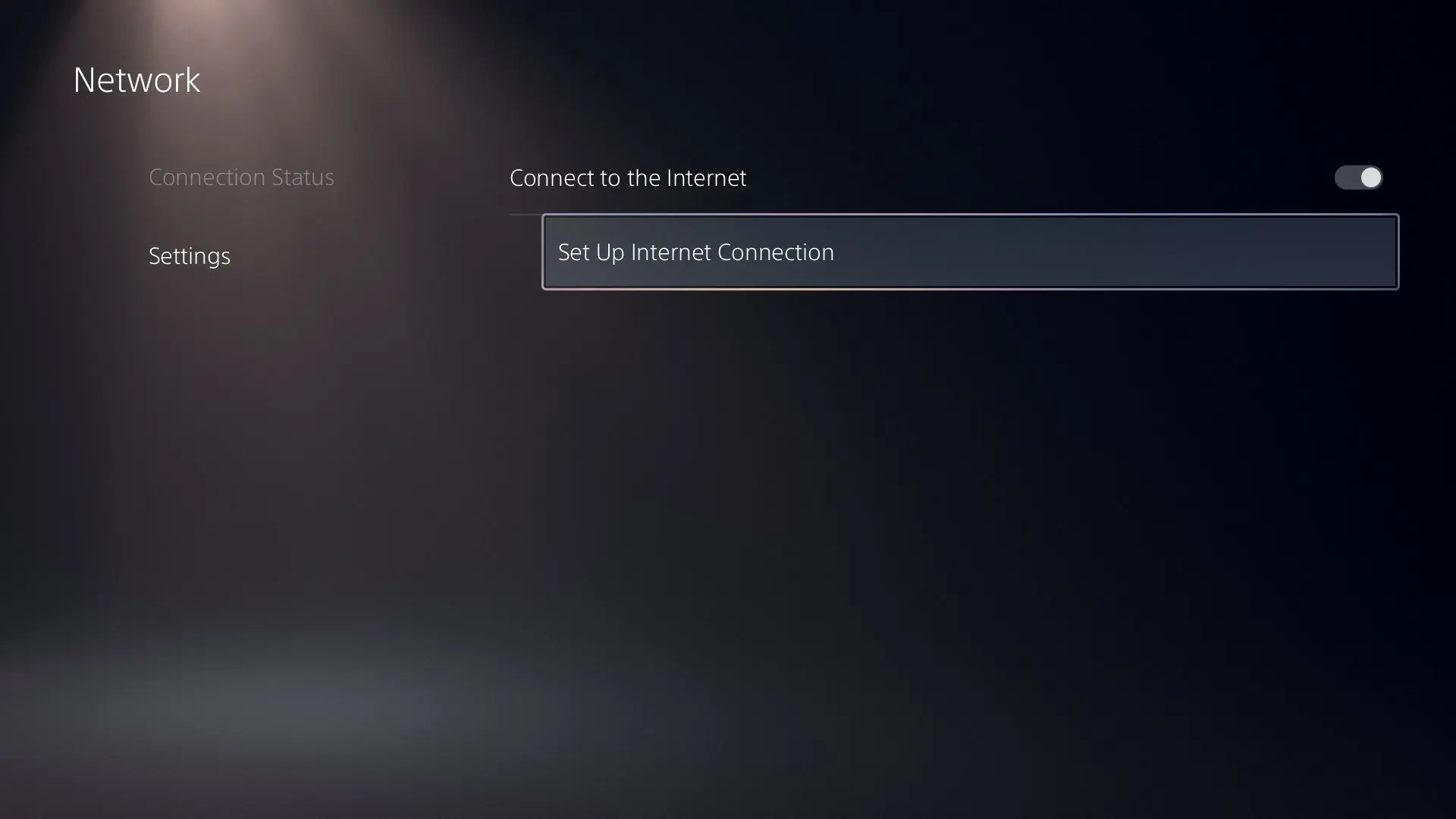 Set up Internet connection